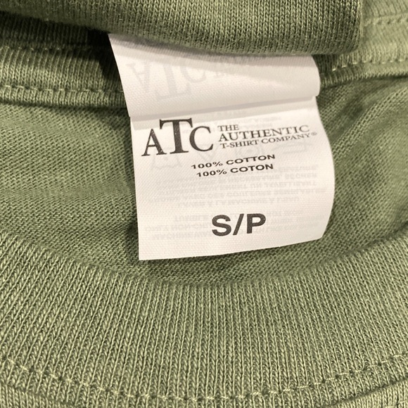 🔥4 for $20🔥NWOT authentic T-shirt company olive green t-shirt Mix and match!!! - Picture 2 of 6